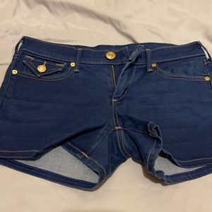 Super stretchy True Religion shorts